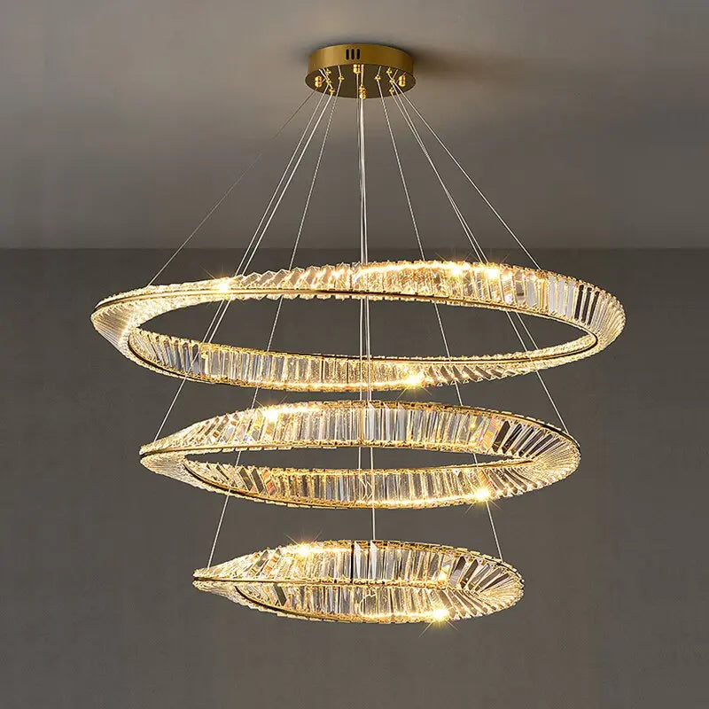 Crystal Led Chandelier — alternate product view 2