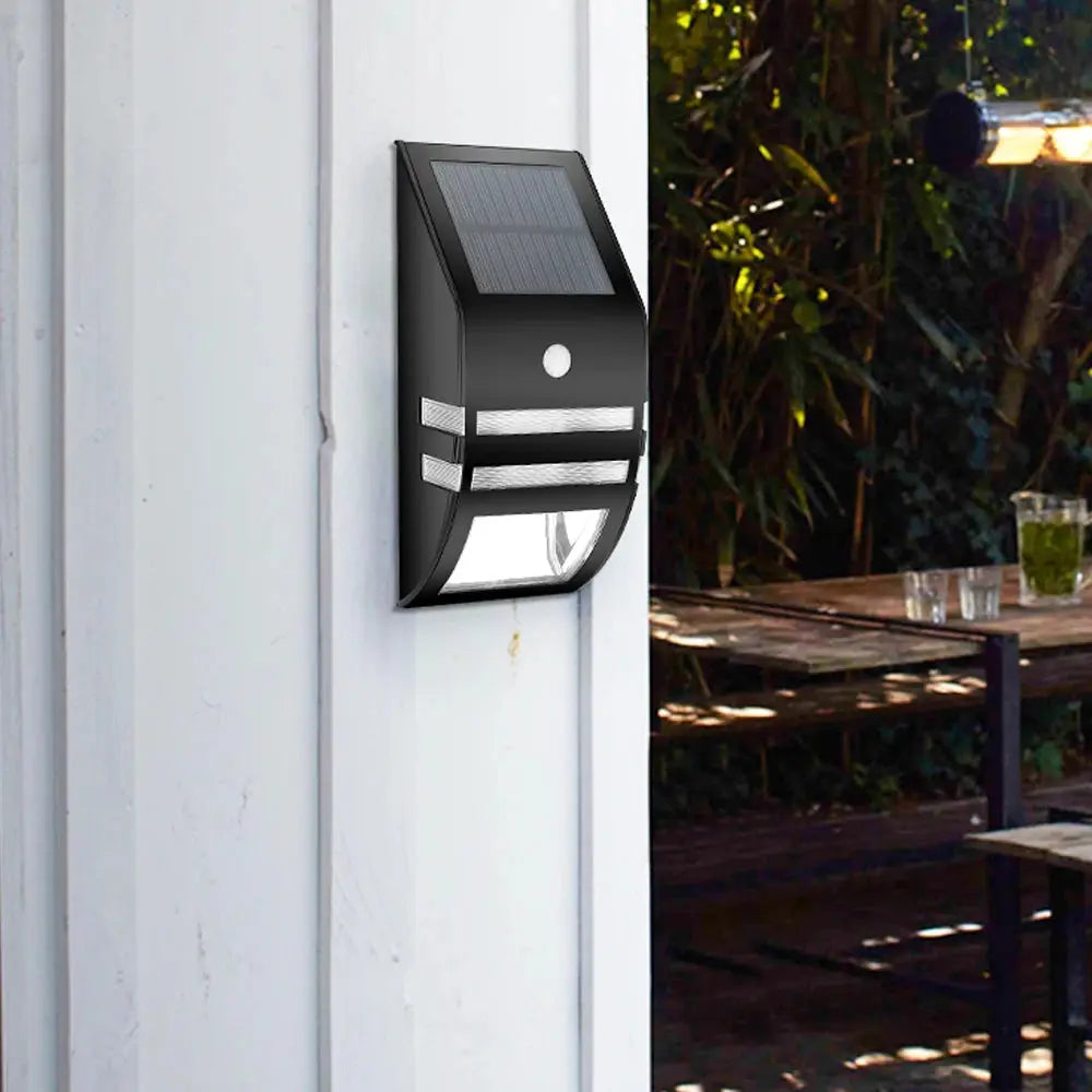 Motion Sensor Waterproof Solar Power Outdoor LED Wall Lamp — alternate product view 6