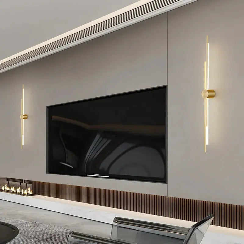 Copper Designer Wall Lamp — alternate product view 1