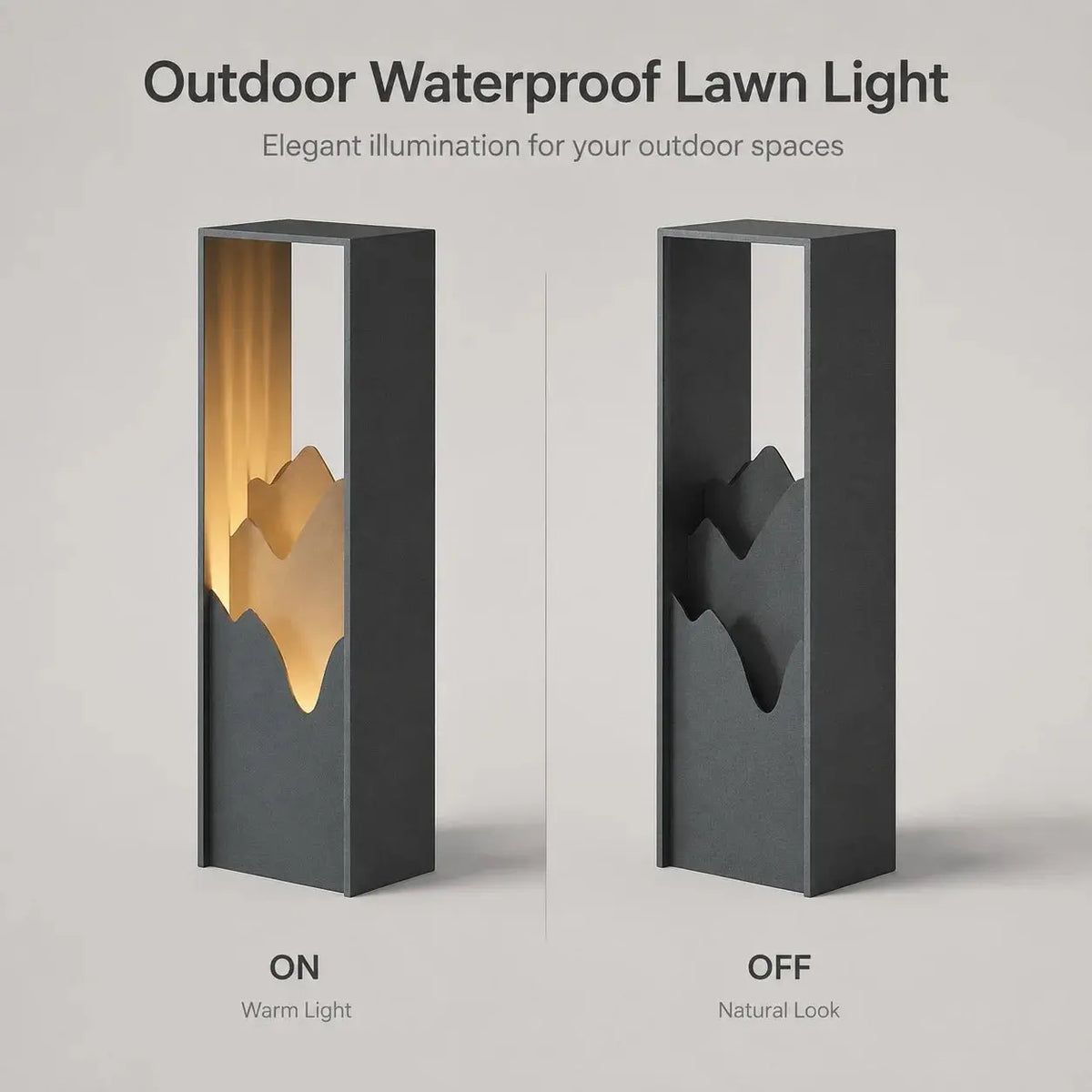 Waterproof Outdoor Mountain Low Voltage Walkway Lights — alternate product view 4