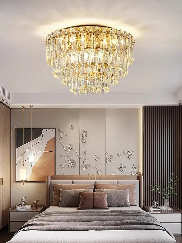 Nordic Modern Crystal Elegant Elegant Ceiling Light — alternate product view 4
