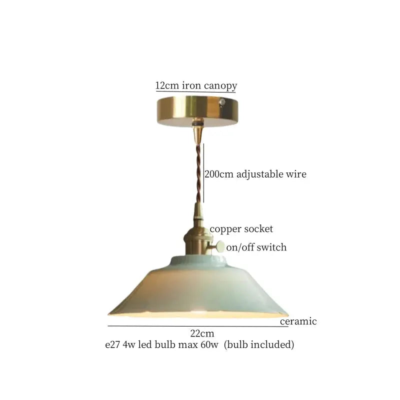 Ceramic Kitchen Hanging Lights — alternate product view 13