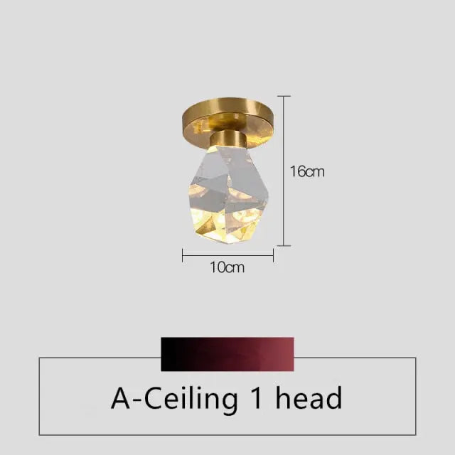 Nordic Ice Shape Pendant Light — alternate product view 8