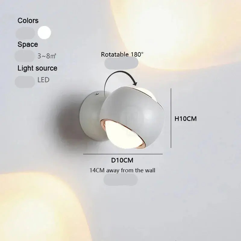 Nordic Bedroom Bedside Lights — alternate product view 6