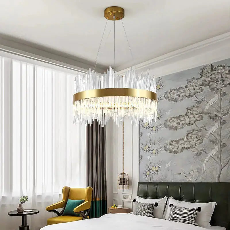 Modern LED Chandelier Dimmable — alternate product view 3