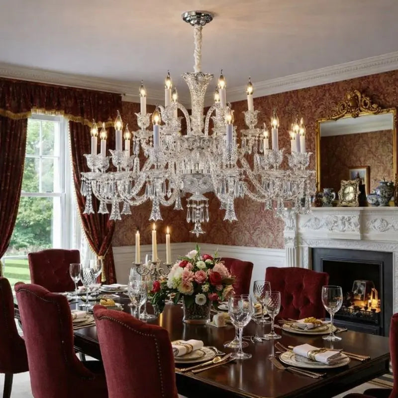 Living Room Lighting Luxury K9 Crystal Chandelier — product view