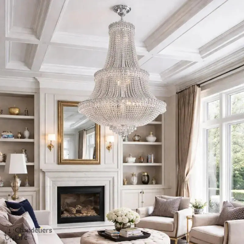 Palace Empire Crystal Luxury Chandelier — alternate product view 1
