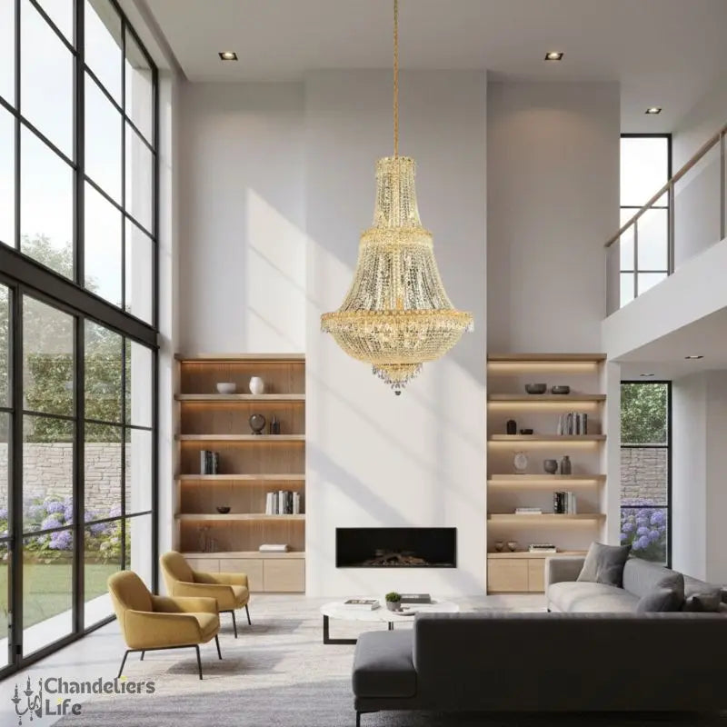 Palace Empire Crystal Luxury Chandelier — alternate product view 3