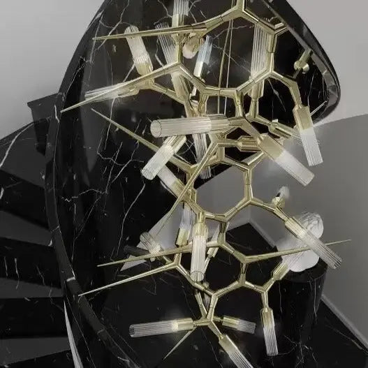 Elegant Lighting Sharp Chandelier — alternate product view 4