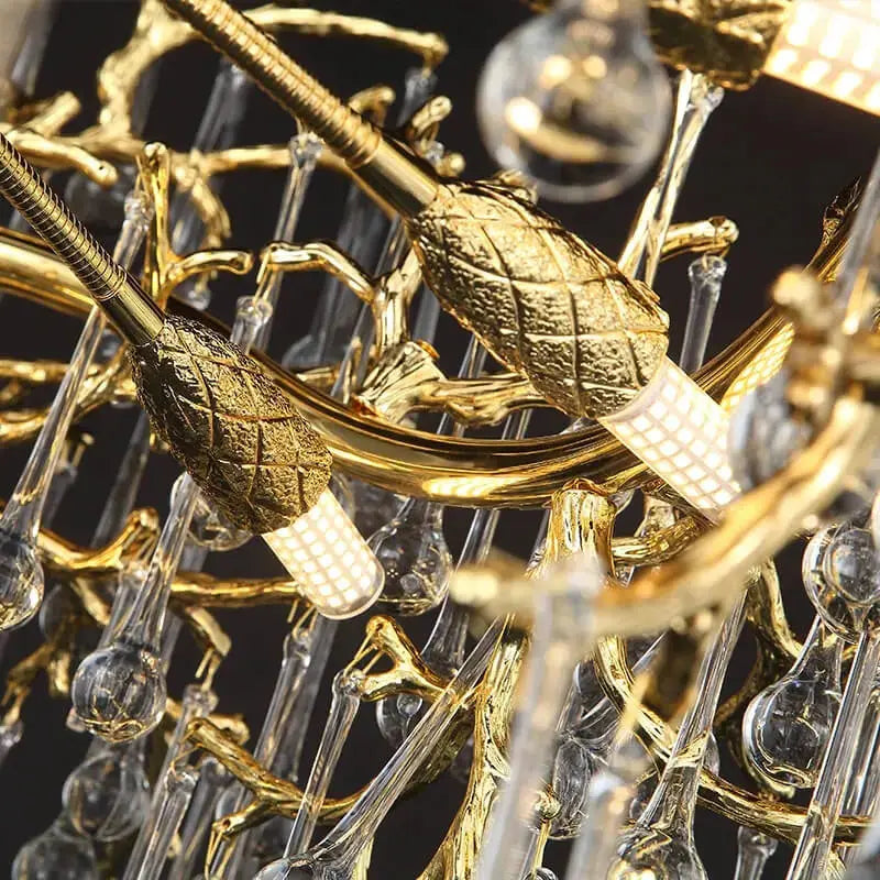 Luxury Crystal Led Tree Branch Chandelier — alternate product view 7