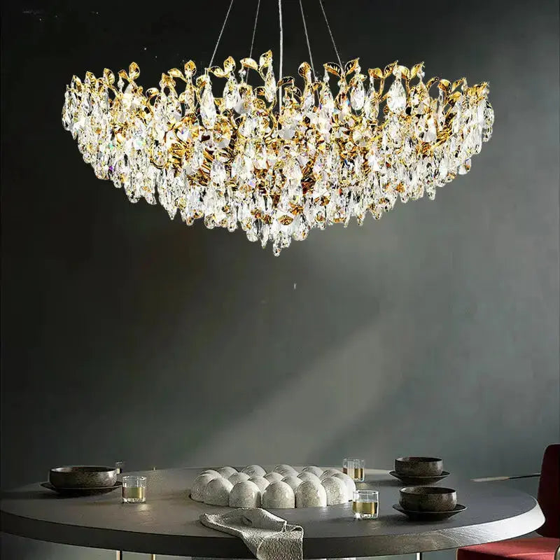 Luxury Crystal Tree Branch Chandelier — alternate product view 3
