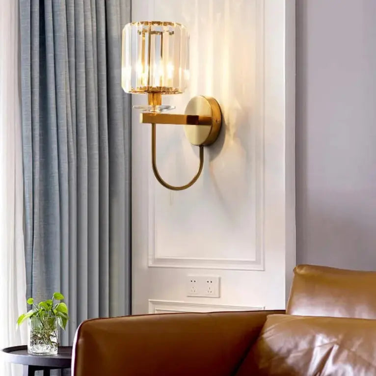 Nordic Crystal Iron Wall Lamp — alternate product view 8