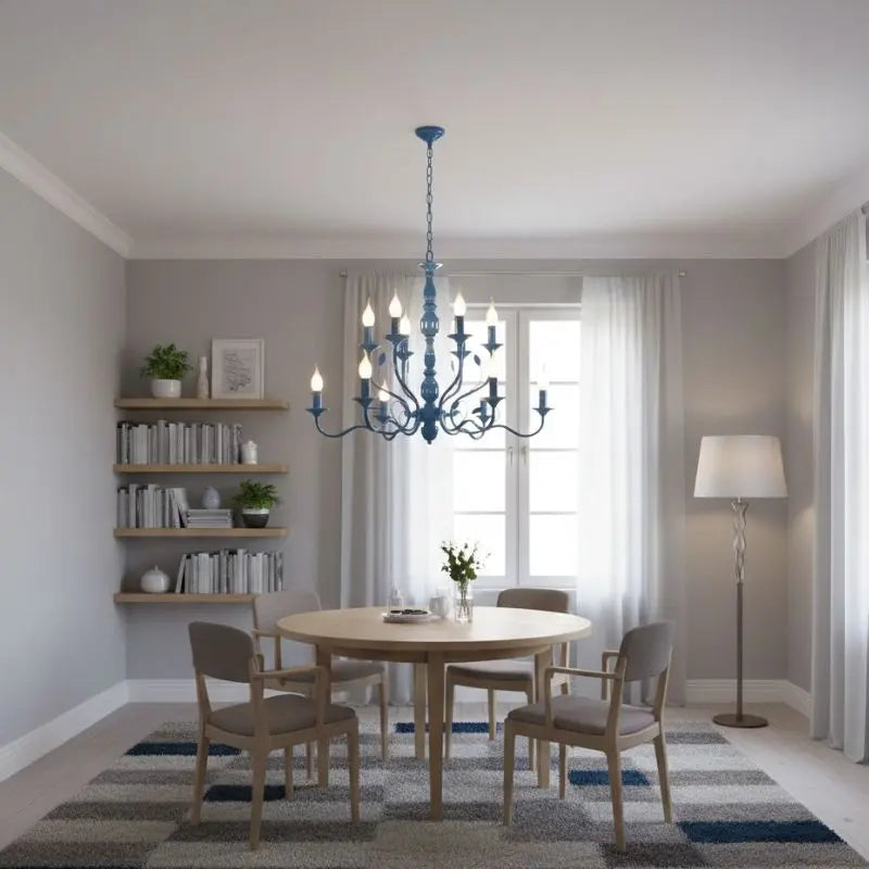 Large European Gothic Chandelier For Dining Room — alternate product view 1
