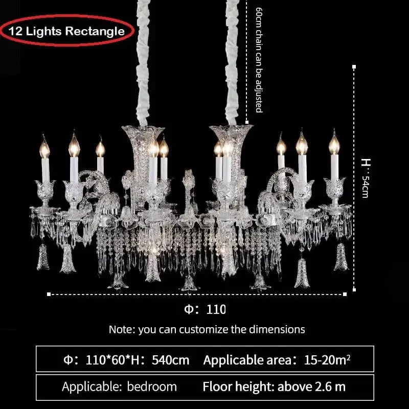 Maria Theresa Crystal Classic Chandelier — alternate product view 7