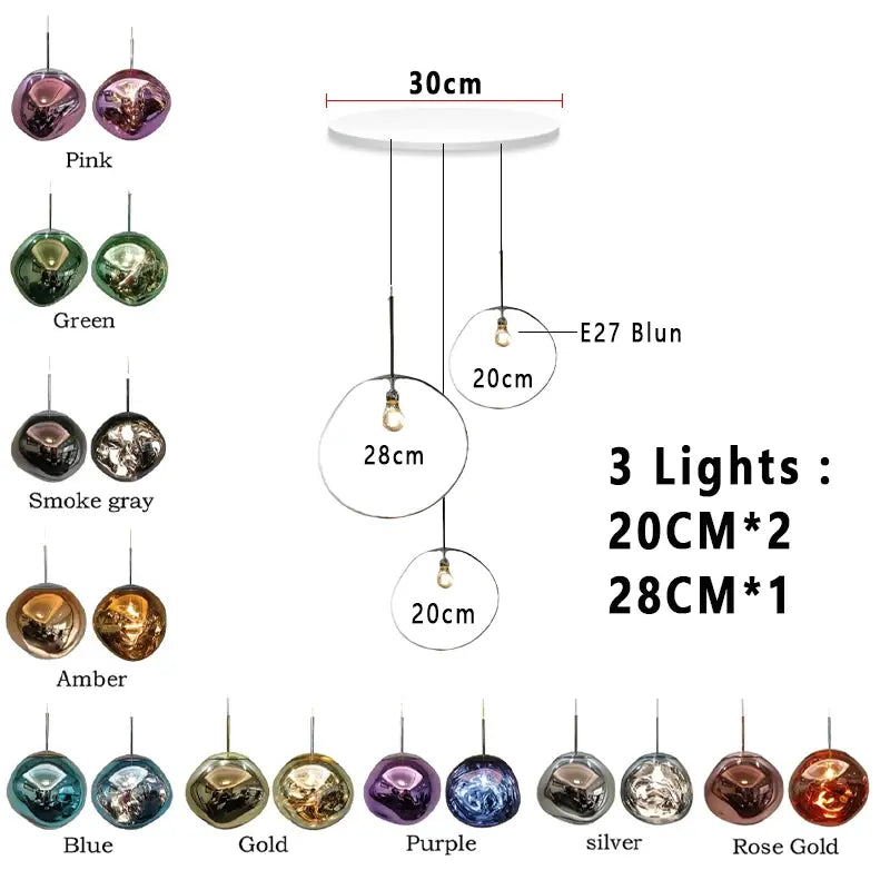 Nordic Lava Foyer Lighting — alternate product view 13