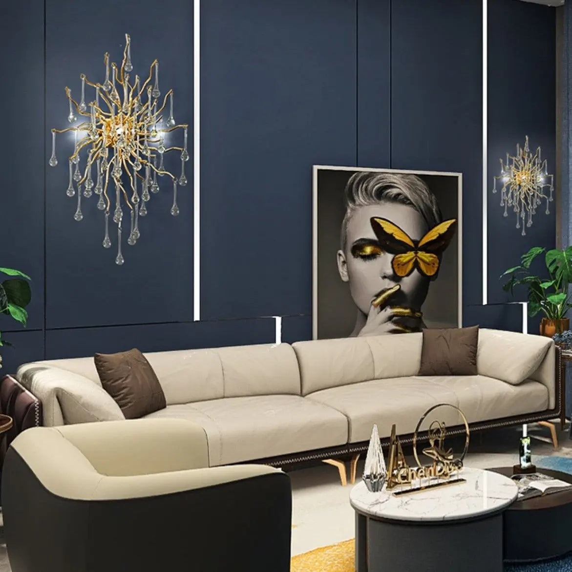 Tree Branch Luxury Crystal Wall Lamp — alternate product view 6