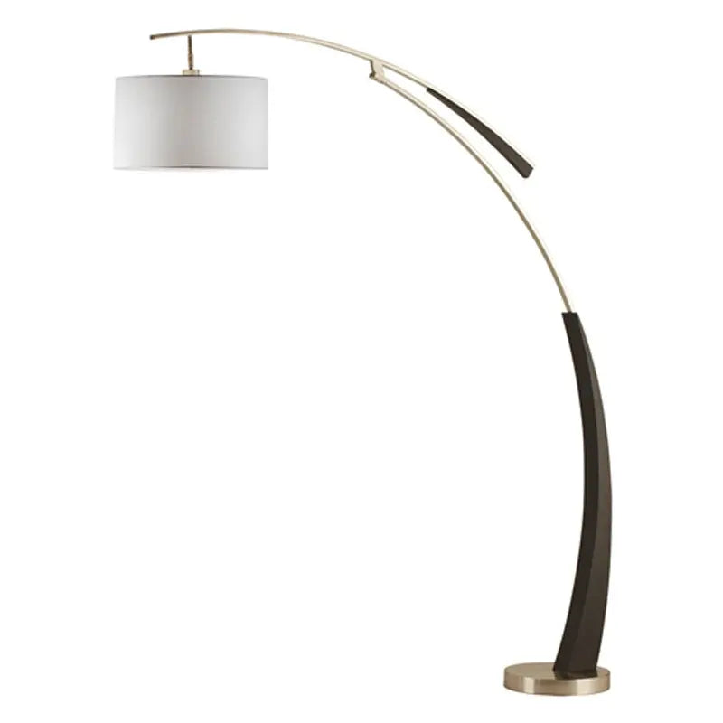 Art Designer Study Curved Floor Lamp — product view