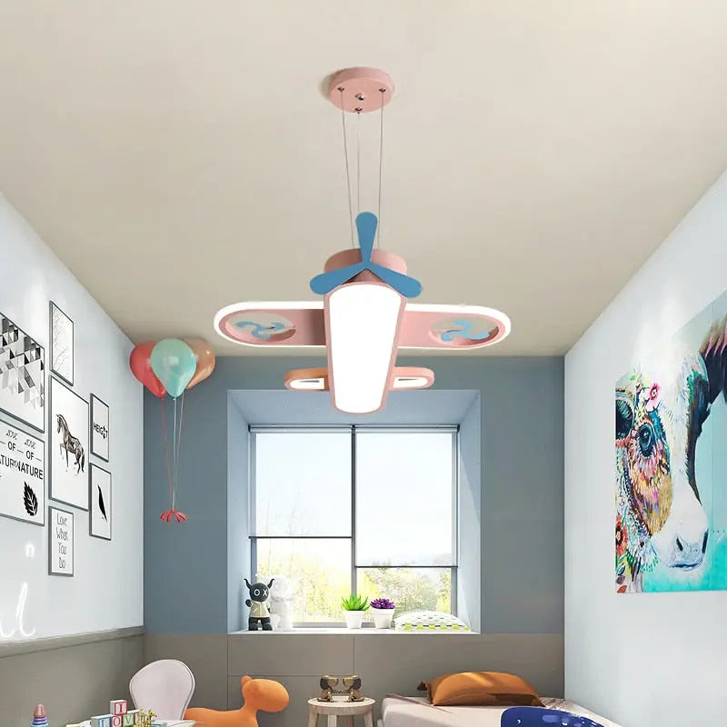 Modern Led Kids Bedroom Pendant Children — alternate product view 5