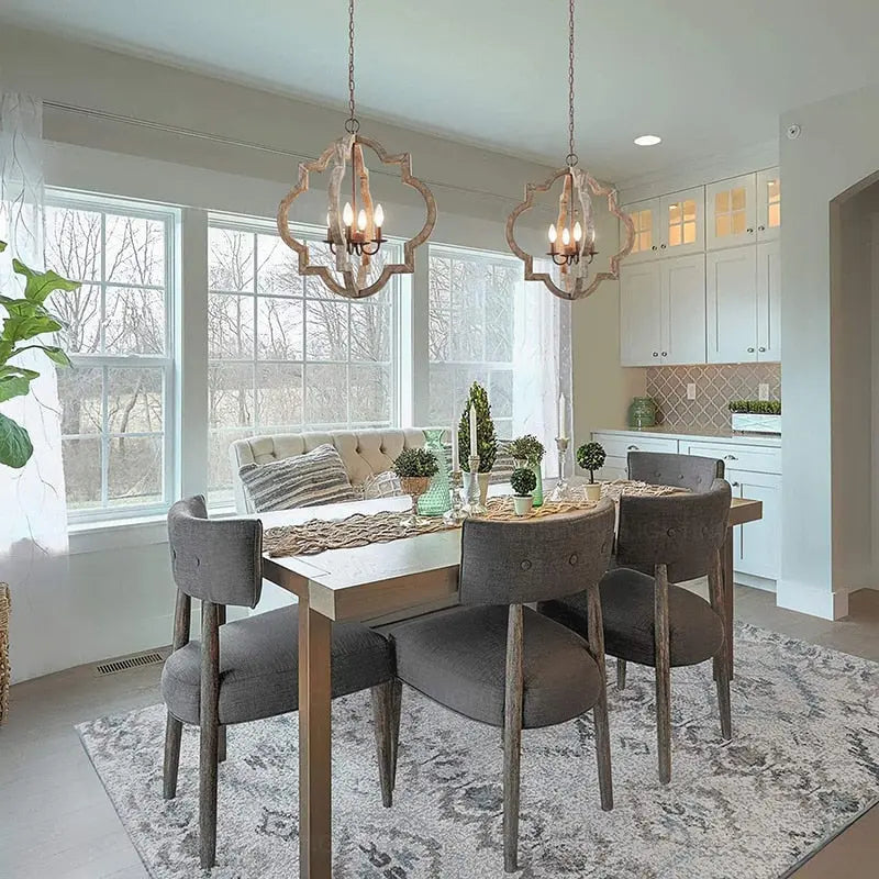 French Country Farmhouse Chandeliers — alternate product view 2