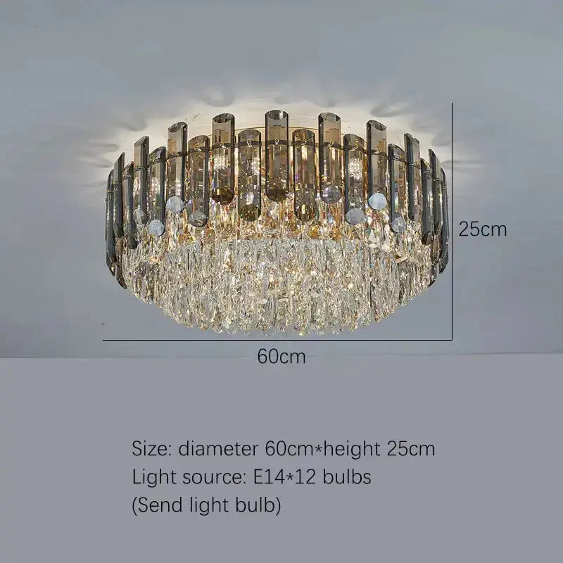 Luxury Ceiling Large Modern Chandelier — alternate product view 11