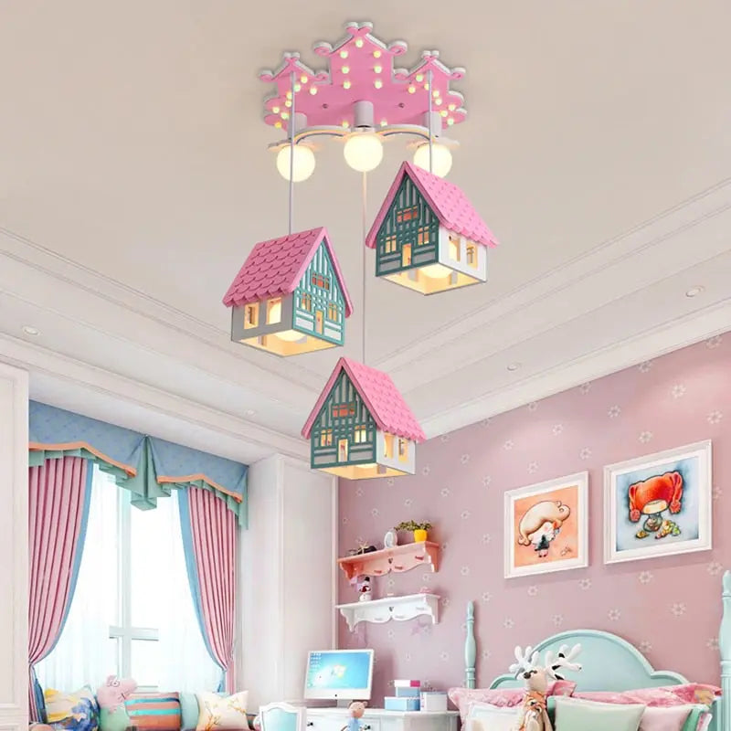 Kids Bedroom Decor Led Chandelier — alternate product view 3