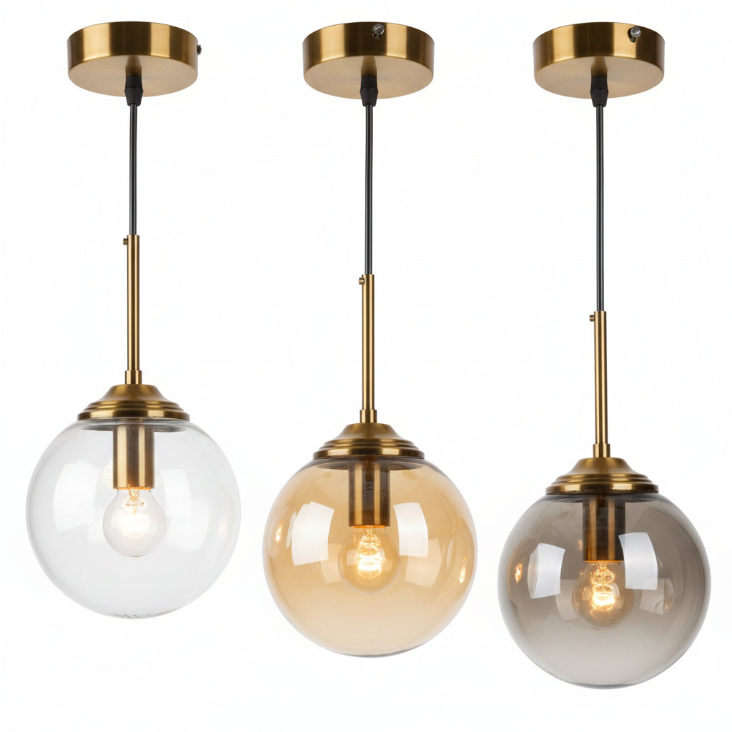 Modern Ball Pendant Light — product view