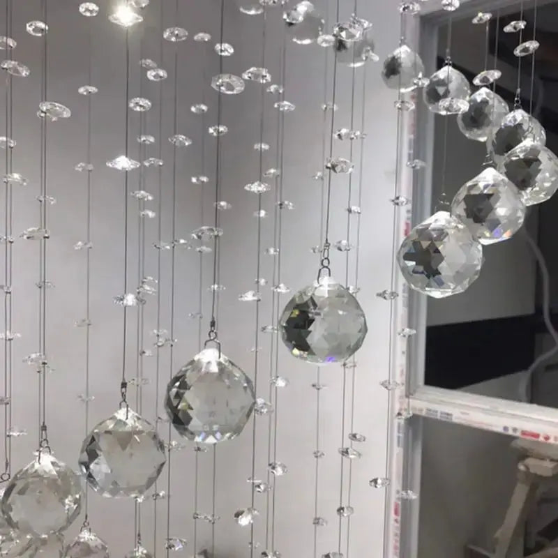 LED Spiral Hanging Light Fixture — alternate product view 4