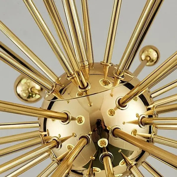 Modern Sputnik Glass Ball Chandelier — alternate product view 7