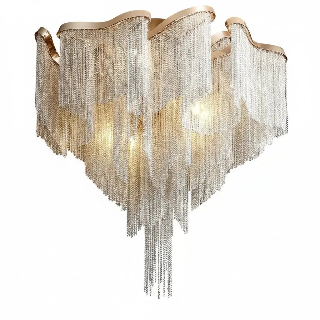 Modern Tassel Decorative Chandelier — alternate product view 1