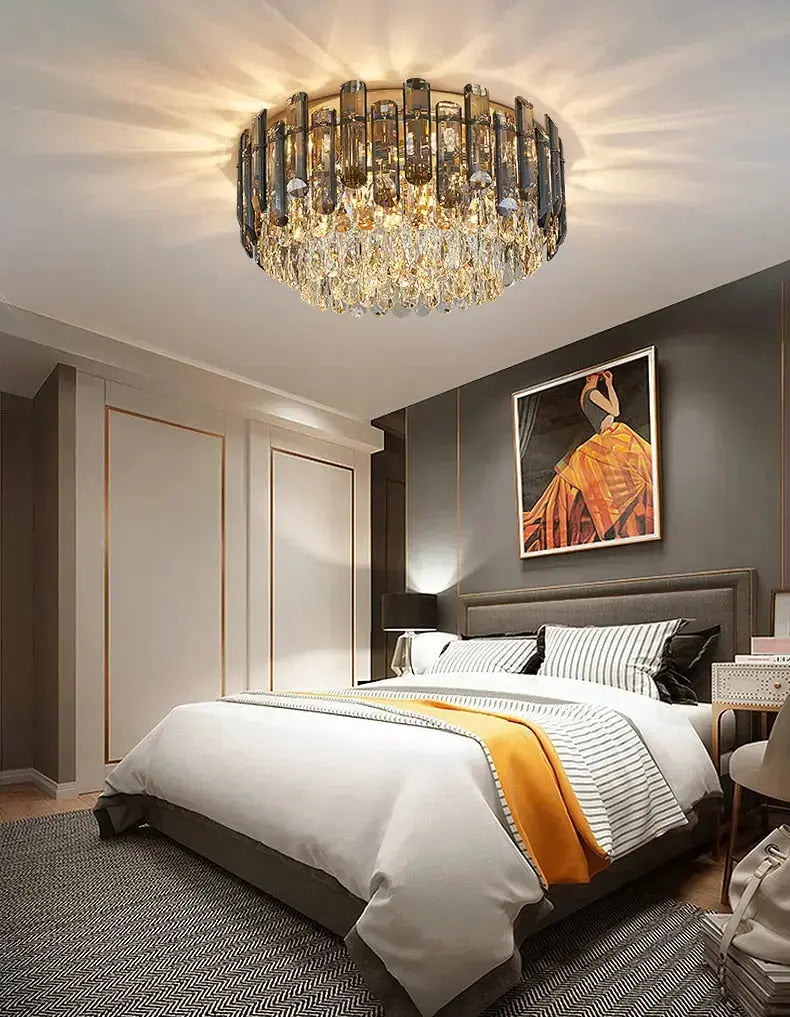 Luxury Ceiling Large Modern Chandelier — alternate product view 9