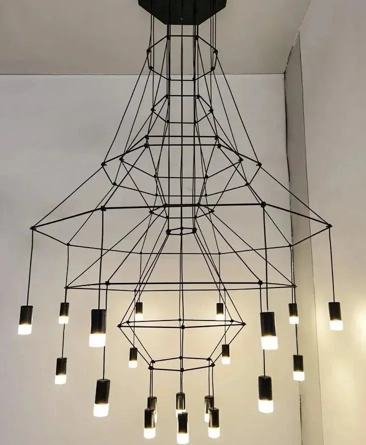 Postmodern Long Chandelier — alternate product view 10