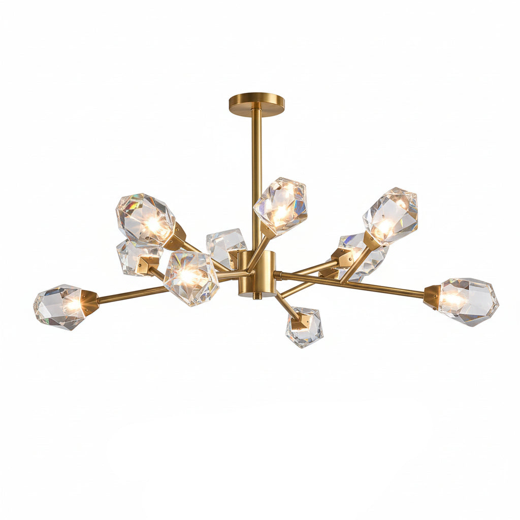 Cooper Luxury Crystal Modern Chandelier — product view