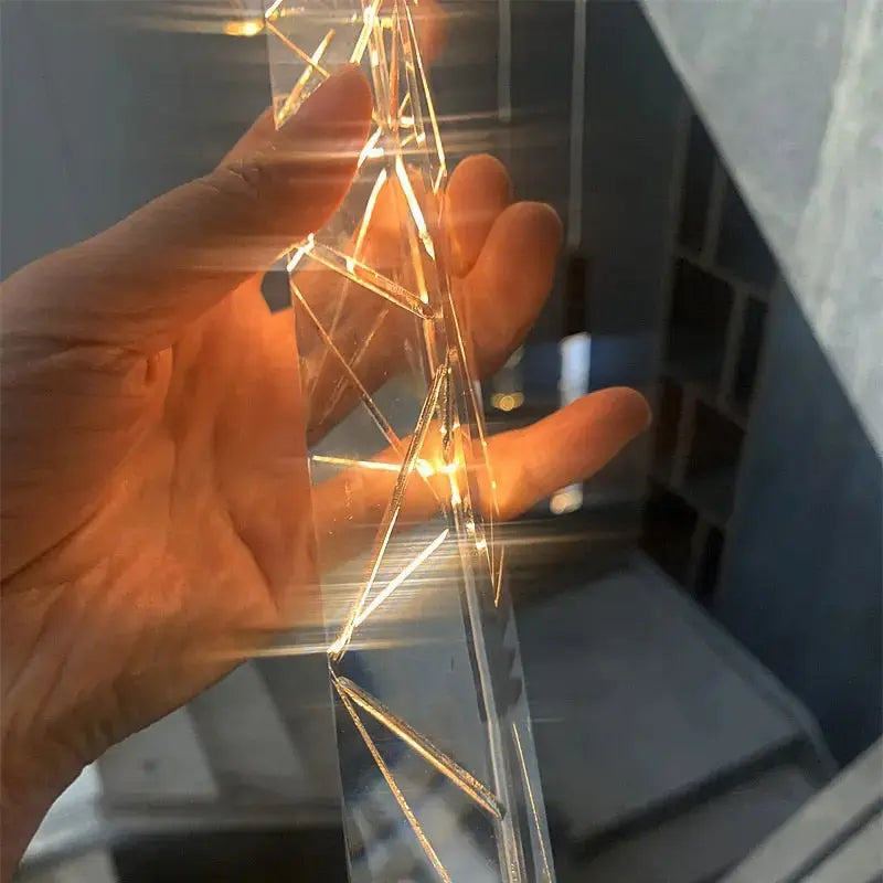 Modern Loft LED Chandelier - Gold — alternate product view 5