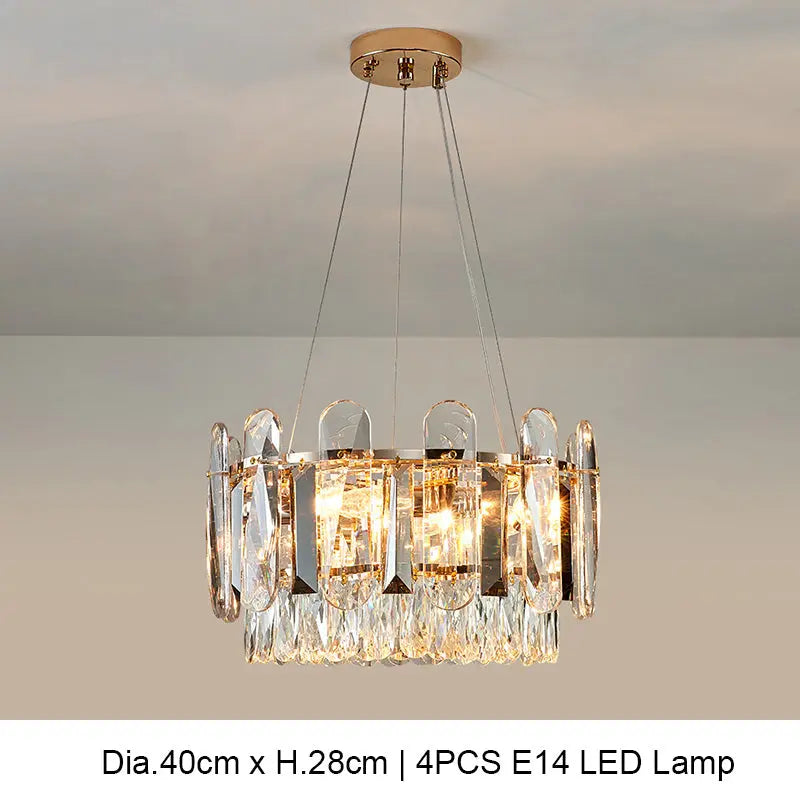 Large Crystal Chandelier — alternate product view 9