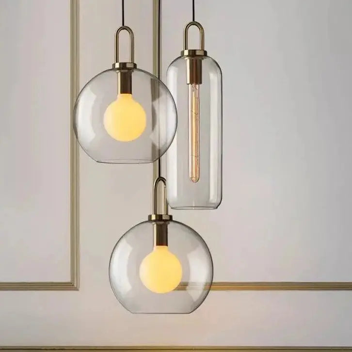 Glass Ball Modern Single Pendant Lights — alternate product view 16
