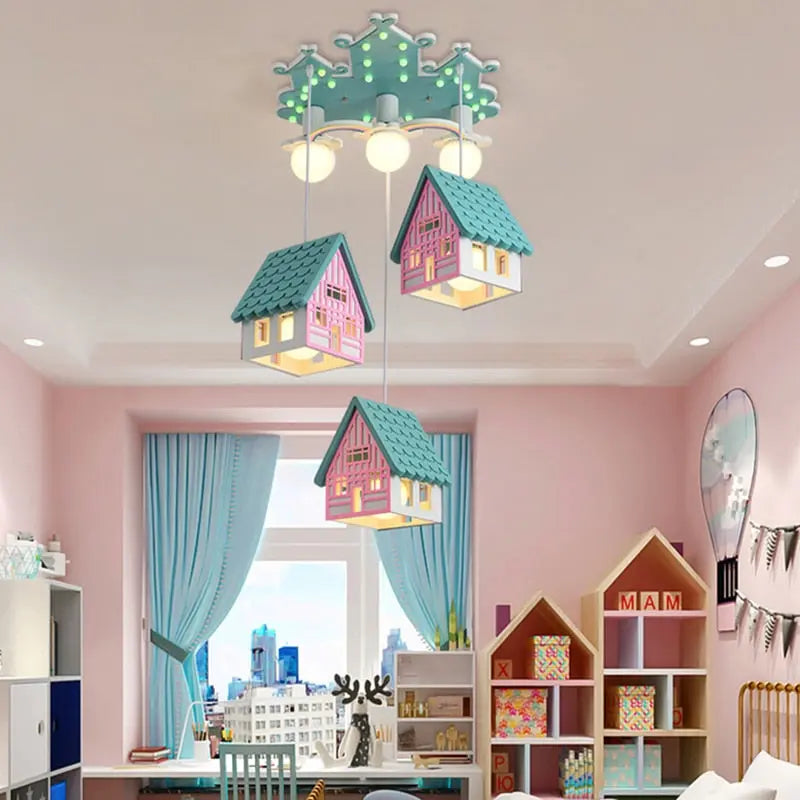 Kids Bedroom Decor Led Chandelier — alternate product view 2