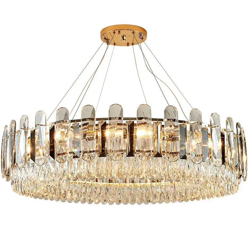 Large Crystal Chandelier — alternate product view 1