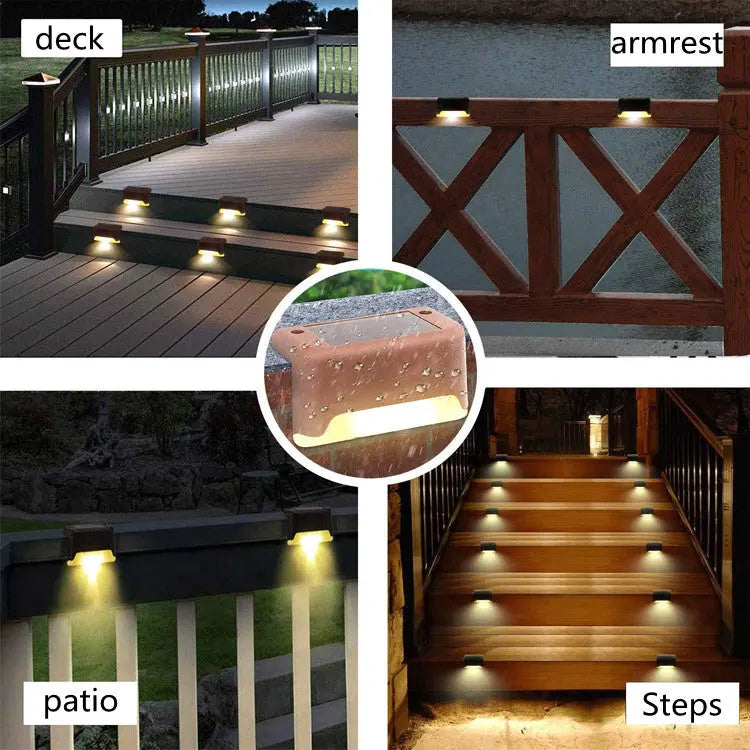Waterproof LED Solar Stair Lights — alternate product view 17