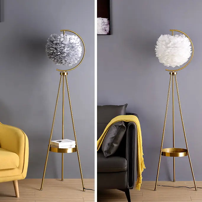 Nordic Standing Lights With Table Floor Lamps — alternate product view 3