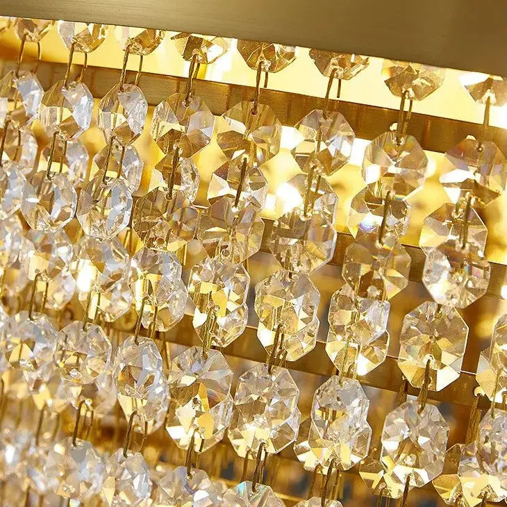 Gold Iron Luxury Retro Living Room Fashion Chandelier — alternate product view 4