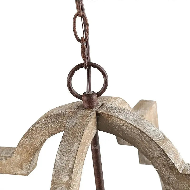 French Country Farmhouse Chandeliers — alternate product view 4