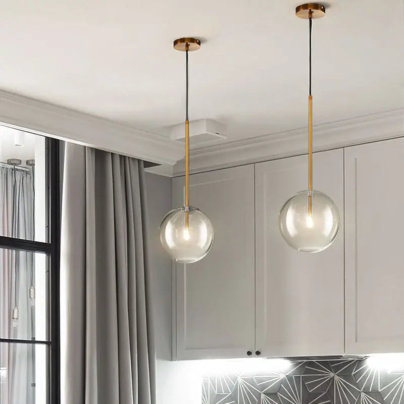 Clear Glass Bulb Pendant Chandelier — alternate product view 9