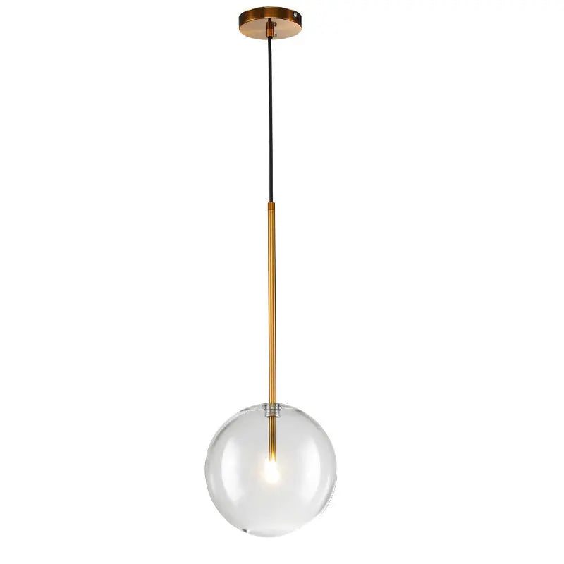 Clear Glass Bulb Pendant Chandelier — product view