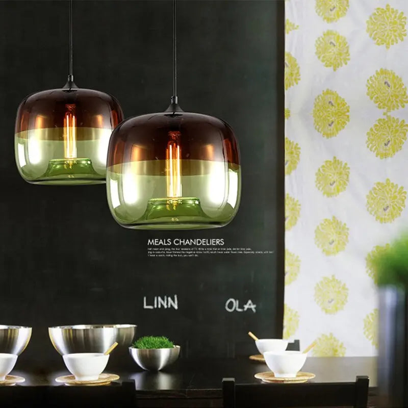 Hanging Colorful Pendant Lamp — alternate product view 4