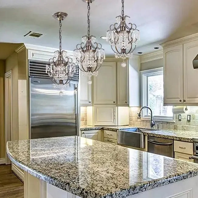 Crystal Mini Chandelier — alternate product view 4