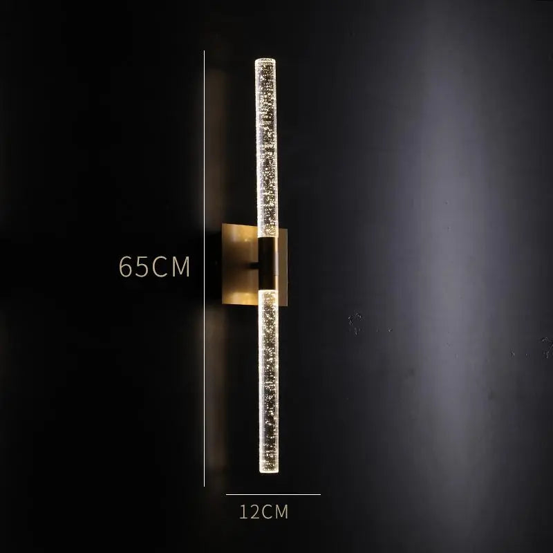 Modern Led Bubble Crystal Wall Lamp — alternate product view 5