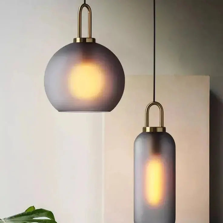 Glass Ball Modern Single Pendant Lights — alternate product view 11