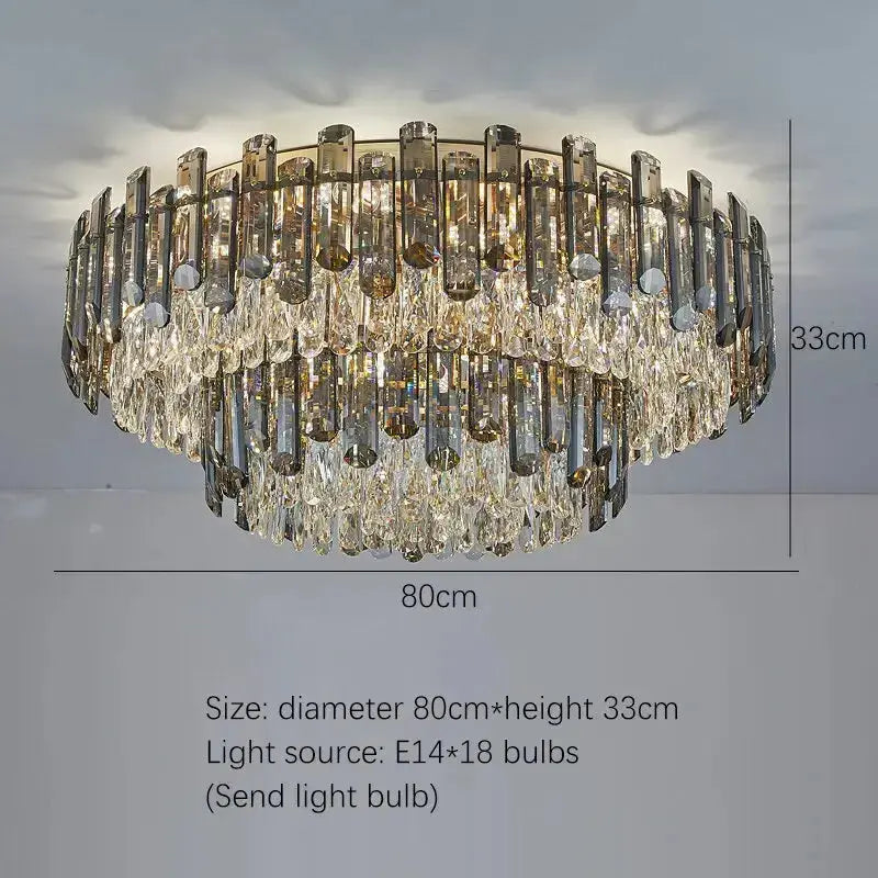 Luxury Ceiling Large Modern Chandelier — alternate product view 12