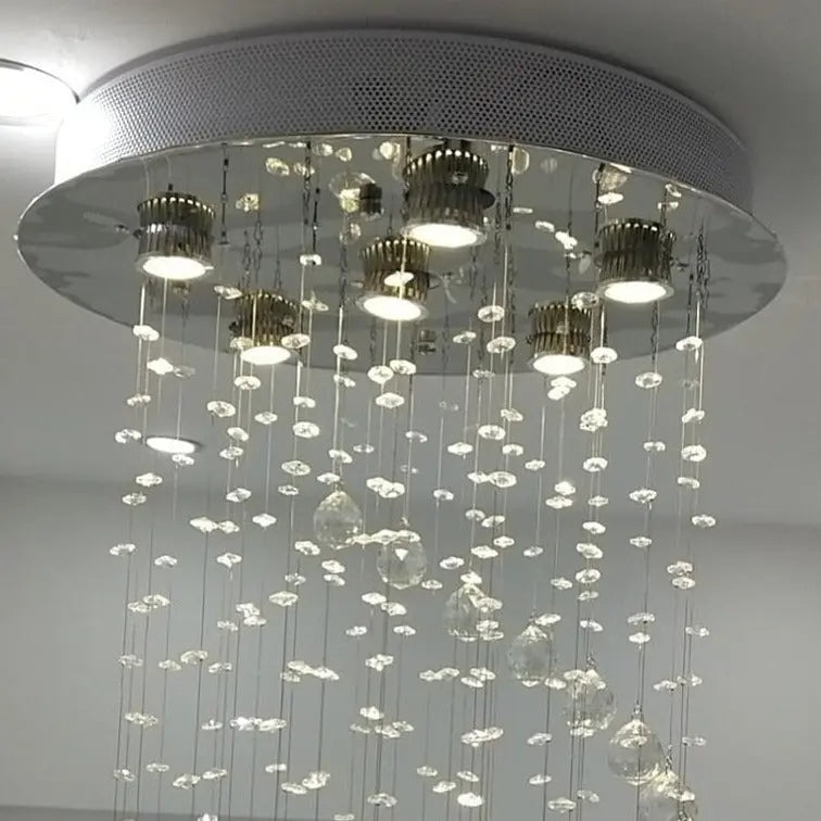 LED Spiral Hanging Light Fixture — alternate product view 9