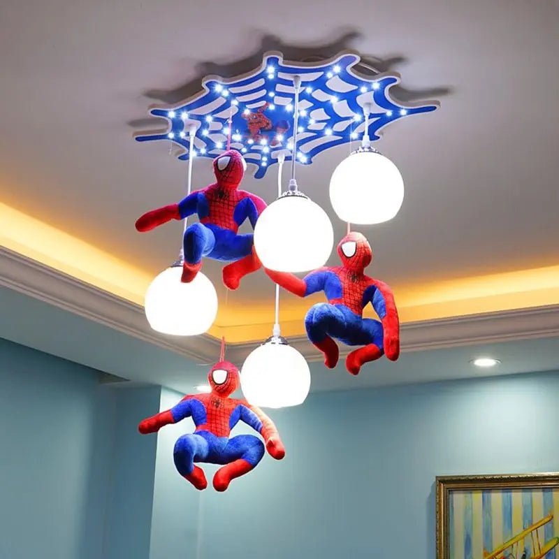 Spider Man Pendant Light — product view